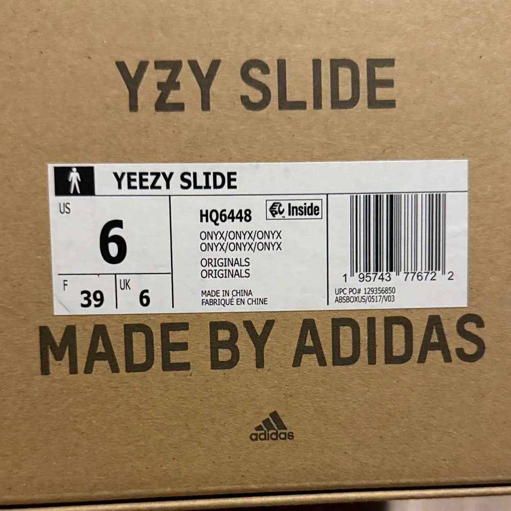 adidas Yeezy Slide Onyx - Picture 2 of 2